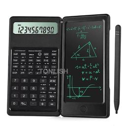 Calculadora científica TONLISH con tableta de escritura 240 funciones ingeniería financiera para estudiantes escolares Oficina 240227