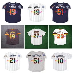 Tony Gwynn Ken Caminiti 1998 World Series Padres Baseball Jersey Trevor Hoffman Ozzie Smith Dave Winfield Gary Sheffield Fernando Tatis Jr. Steve Garvey SIZE S-4XL