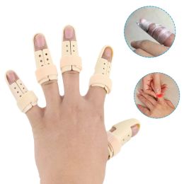 Herramienta 1/5pcs Ajustable Splint Splint Spatger Soporte de dedo Facita Artritis Dolor Alivio de la mano Protección de dedo con el dedo
