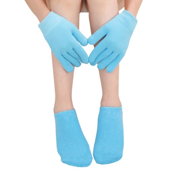 Outil 1 paire chaussettes en silicone gants