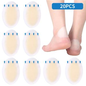 Outil 20pcs Gel HEEL Protecteur Patches de pied Adhesive Blister Pads Hydrocolloïd Talon Doublage Chaussures Autocollants Pain Relief Plâtre Pied Soins