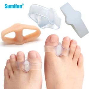 Outil 3 types Soft Elastic Toe séparateur Silicone Hallux Valgus Orthopedic Protector Corrector Corrector Spacers Bunion Relief Foot Care