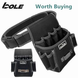 Tool Tas Bole Elektricien Taille Taak Tas Belt Tool Tool Zakje Utility Kits Holder met zakken 230419