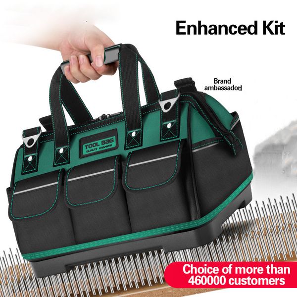 Tool Bag Trousse à outils multifonctionnelle électricien entretien solide et durable sac à bois en toile épaississement portable grand stockage 221128