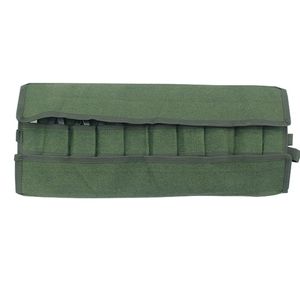 Tool Bag draagbare zware canvas bonsai gereedschapsrol opbergzak met 10 zakken voor tuin compacte hardware gereedschapszak eenvoudig carry 230413