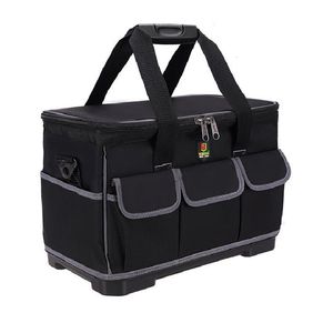 Tool Bag Professional Tools Tas voor elektriciens reparatie Kit Werkgordel Organisator AFBEELDING Multifunctionele Oxford Bra Rod Large 230413