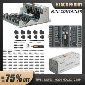 Boîte à outils 180 en 1, tournevis de précision multifonctionnel, ensemble d'outils, téléphone portable, ordinateur, modèle d'avion, boîte de démontage et de réparation 231122