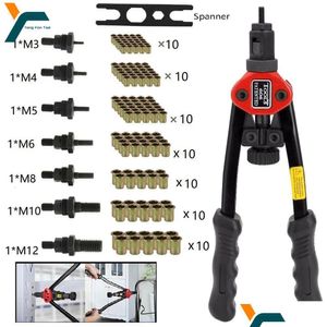 Boîte à outils BT606 Riveteuse Pistolet Mandrin Interchangeable Insert Écrou Fileté Forage M12 Pièce De Rechange 230503 Drop Livraison Maison Jardin Dhnsr