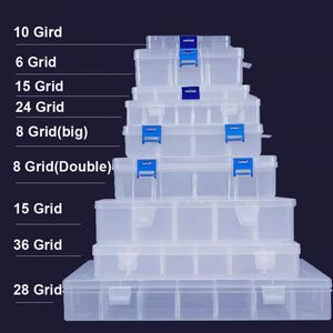 Gereedschapskist voor garage plastic organizer containers opslag koffer schroef professionele sieraden gereedschapskist elektronische componenten