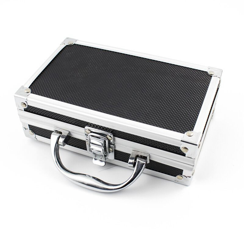 Alumax Mini Storage Case: Durable Aluminum Toolbox - Compact Box for Tools, Jewelry & Crafting Supplies - Reinforced Metal Frame - Ideal Gift Box.