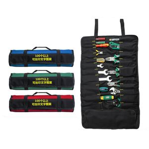 Boîte à outils multifonction Oxford tissu clé pliante sac rouleau de stockage poche outils pochette support organisateur Portable étui 221128