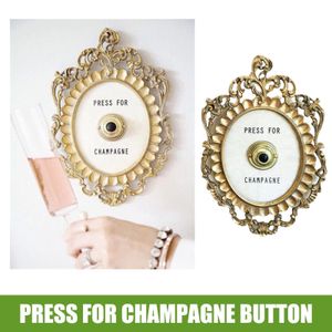 Tool Case Ring Mini Druk voor Champagne Knop Deurbel Europese Retro Deurbel Creative Crafts 230105