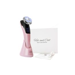Outil EMS Face Masser de beauté Hot Cold Hammer Ultrasonic Cryotherapy Facial Lefting Massager Face Body Spa Ion Beauty Instrument