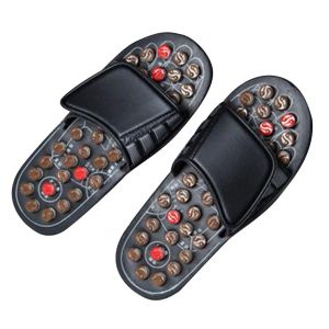 Herramienta zapatillas de masaje de pies, terapia de acupuntura, zapatos masajeadores para acupuntura del pie, reflexología activadora, cuidado de los pies, masaje de reflexología