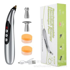 Outil multifonctionnel Micro stylo d'acupuncture Massage par impulsion électrique