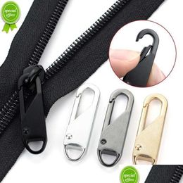 Pièces d'outils Nouvelle Fermeture Éclair Curseur Pler Kit De Réparation Instantanée Remplacement Pour Boucle Cassée Sac De Voyage Valise Tête Bricolage Couture Artisanat Drop De Dhu6P