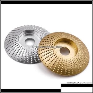 Gereedschap Onderdelen Huis Tuin Ronde Hout Wiel Wheel Schuurhoek Schijfhoek Grinder Carbide Coating 16mm 58 boring Sha Sanding Canving Rotary