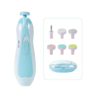 Outil amélioré Clipper à ongles pour bébé en toute sécurité, baby-ail fichier avec lumière LED pour les orteils pour enfants pour les enfants et les ongles