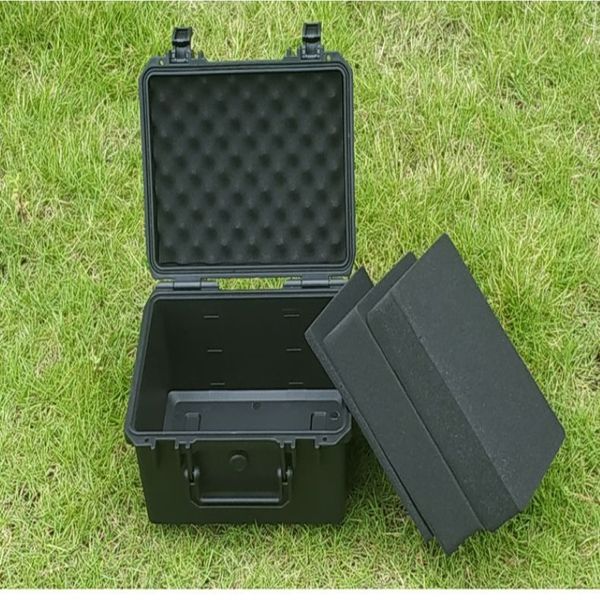 Boîte à outils 275x235x166mm instrument en plastique étanche étanche d'équipement de sécurité étanche à disposition du boîtier dur portable avec mousse à l'intérieur 2426