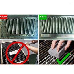 Gereedschap 1/2 Stuks BBQ Grill Schoonmaken Baksteen Blok Barbecue Stenen Rekken Vlekken Vet Cleaner Keuken Versieren Gadgets