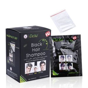 Outils 10 sacs Permanent Black Hair Dye Color Hair Blackening Shampooing pour hommes et femmes À base de plantes naturelles plus rapides cheveux noirs Restaurer la crème