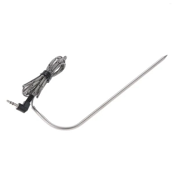 Herramientas 1 PC BBQ Sensor de sonda 18 cm Temperatura RTD Leer TR-02 PT1000 Ajuste para Traeger Wood Pellet Grill Reemplace 100 cm de alambre tejido de calor de 100 cm