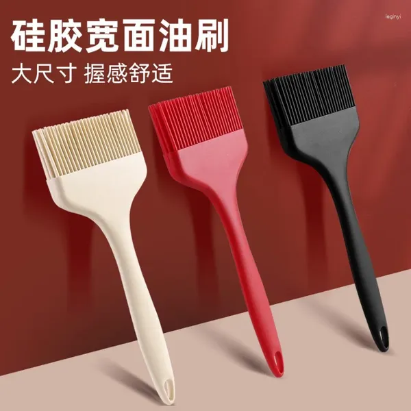Outils 1pc Extra Large 9CM Brosse à barbecue élargie Silicone BBQ Huile Oeuf Gâteau Pain Brosses Cuisson Pâtisserie