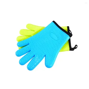 Herramientas 1 por ciento de espesor de silicona Glove resistente al horno soporte para olla para cocinar Mitts BBQ