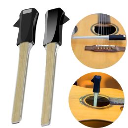 Herramientas 1 PPCS Picasso Bow Double Side Guitar Bower Bowning Guitar Guitar ARCO Horse Hair Guitar Herramienta Accesorios de guitarra de guitarra