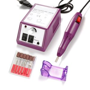 Gereedschap 20000 RPM Elektrisch manicure apparaat voor nagelpedicure Hine Milling Drill Bits Set Cuticle Acryl Gel Remover Nail Art Tool