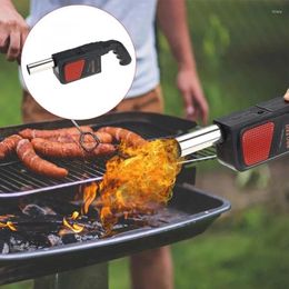 Gereedschap 2024 Portable Handheld Electric BBQ ventilatorluchtblazer voor buitenkamperen Barbecue Picnic Cooking Tool Grill -accessoires