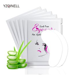 Outils 25/50 / 100 PAPES PATES d'extension pour les cils Patches d'hydrogel pour les cils sous les outils d'extension des cils pour les yeux