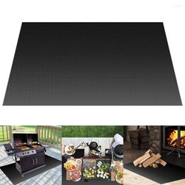 Outils 3 tailles Mat de grill imperméable BBQ durable BBQ Splash Brazier Reusable Fire extérieur résistant à la chaleur