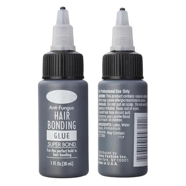 Outils 30ml Toupee Outil Liquide Adhésif Faux Cils Perruque Colle Facile Appliquer Extension De Cheveux De Salon Étanche Professionnel Invisible Bond