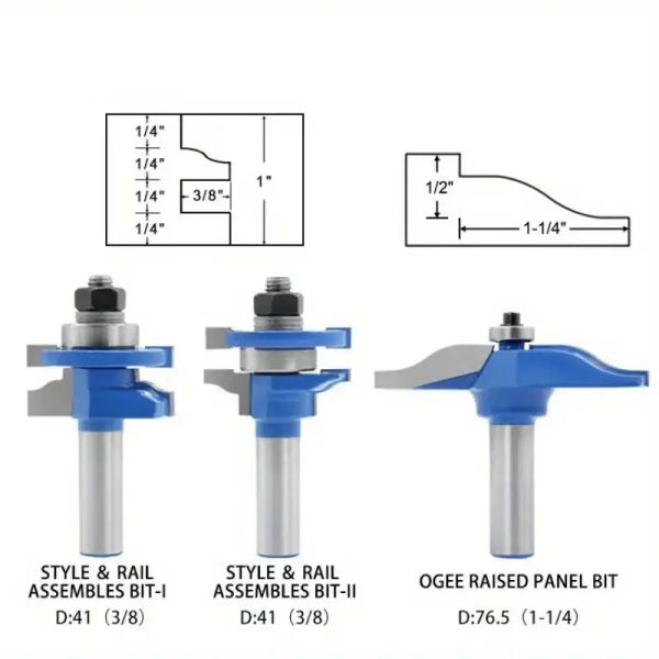 Outils 3PCS / SET CNC CUTEUR DE CARBUDE SOLID