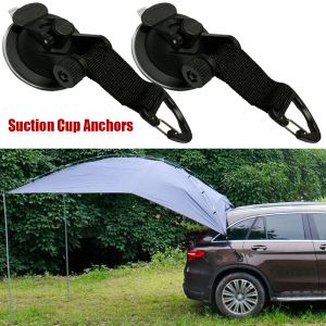 Gereedschap 4 pc's/Set Suction Cup -anker met beveiliging van haaktenten Outdoor Camping Car Tarp Easy Installeer universeel gereedschap voor reizen of thuis