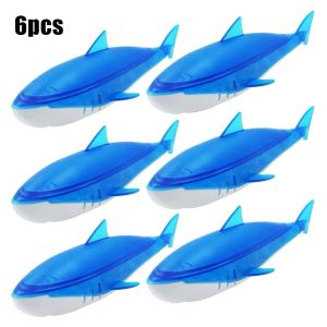 Outils 6pcs Sharks en plastique Filtre Humidificateur Nettoyer Nettoyant Fish Fish Supplies Nettoying Tools pour 1,3 pouces