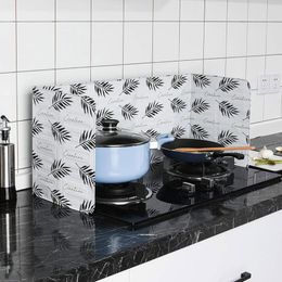 Gereedschap Accessoires Aluminium opvouwbare keukengaskachel Baffle Plaat Frituur Pan Oil Splashbescherming Scherm Kichen Ins Style