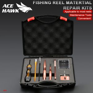 Gereedschap Ace Hawk Diy Baitcasting Visserij-reel Materiële Reparatiesets Combo Onderhoudsgereedschap Spool Demontage Apparaat Pin