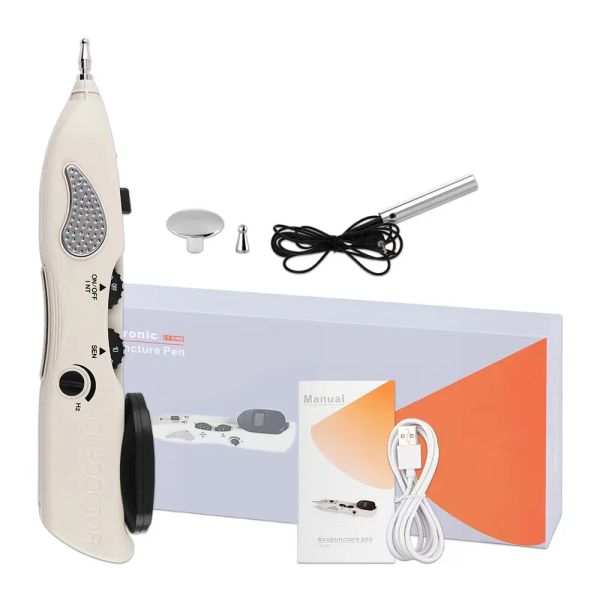 Outils Acupuncture stylo avec point de déclencheur du point de déclenchement sans fil sans fil Acupuncture de la douleur énergétique méridienne