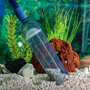 Gereedschap Aquarium Waterwisselaar Vloeistofoverdracht Vacuümpomp Reiniging Waterabsorber Zuigleiding Semi-automatische Zandwas Aquariumfilter