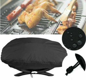 Tools BBQ Cover Polyester Anti Dust Waterproof Heavy Duty Grill Covers Rain Protective Outdoor Barbecue Stove Accessories
