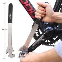 Gereedschap fietspedaal sleutel lange handgreep stevige duurzame fietsen sleutelinstallatie reparatie voor MTB Road Bike 221025