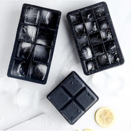 Outils Big Ice Tray Moule géant Jumbo Grand Grade Food Grade Silicone Cube Square Plateau Moule de glace Diy Ice Maker Ice Cube Cube
