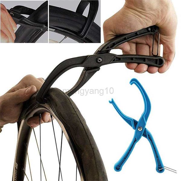 Outil de perle de levier de pneu à main de vélo pour difficile à installer pince de retrait de pneus de vélo pince de pneu de jante de vélo ABS pour outils de réparation de vélo HKD230804