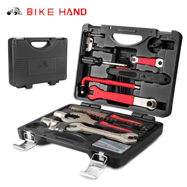 Outils BIKEHAND Vélo 18 en 1 Boîte à outils Service de maintenance professionnel Kit d'outils VTT Vélo de route Réparation multifonction YC-728 221025