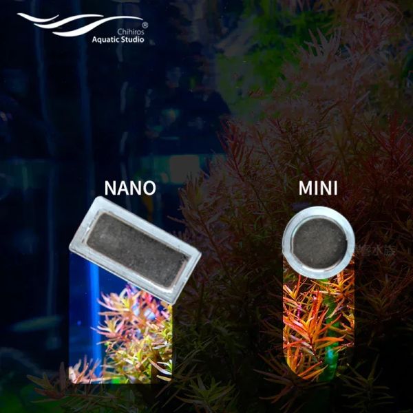 Outils Chihiros Aquarium Mini Nano Magnet Cleaner Algae Scraper Fish Tock Nettoying Water Plant magnétique Strong puissant pinceau