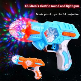 Outils Sound électrique pour enfants et pistolet léger Baby Boy Simulation Modèle de pistolet de mitraille