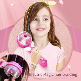 Gereedschap Kinderen Magische Haarvlecht Elektrische Diy Modellering Speelgoedset Meisje Stropdas Haar Creatieve Make-up Automatische Haarvlecht Vlechtgereedschap