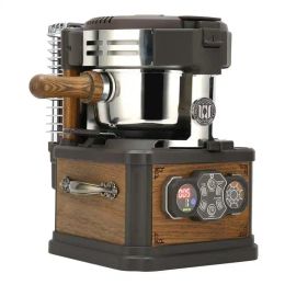 Torréfacteur de grains de café Vintage, outils, accessoires, contrôle précis de la température, Machine à torréfier le café à faible bruit
